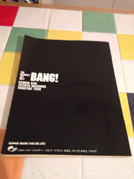 THE BLANKEY JET CITY BANG! バンドスコア BLANKEY 【公式通販】