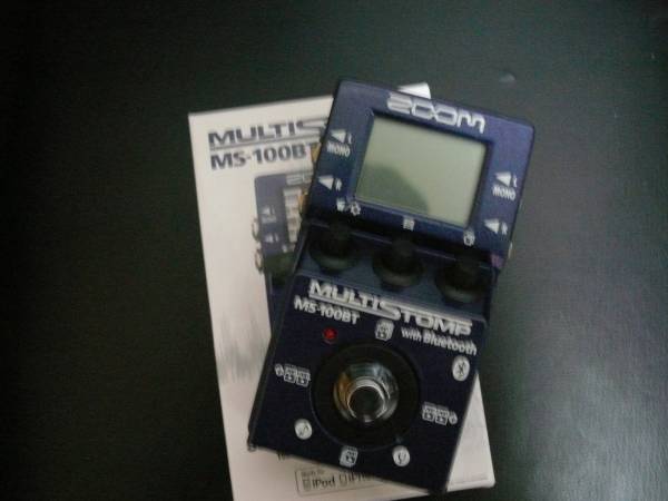 激安大特価】 ジャンク扱い ZOOM MULTI STOMP MS-100BT エフェクター