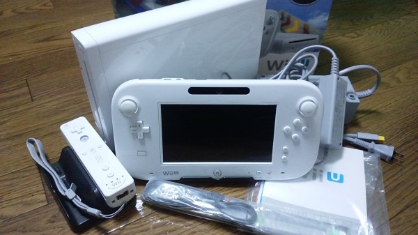 Wii U マリオカート8 セット シロ_1