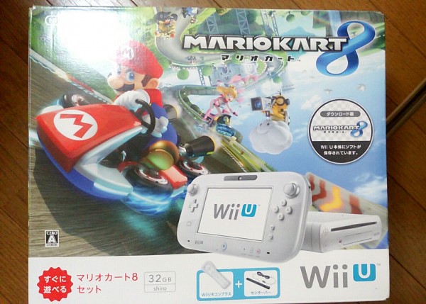 Wii U マリオカート8 セット シロ_2
