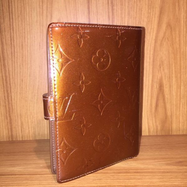 LOUIS ☆美品売切☆ LOUIS VUITTON ルイヴィトン ヴェルニ 手帳カバー