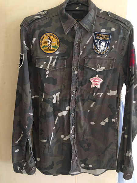 ヒステリックグラマー 使用感あり mサイズ シャツ