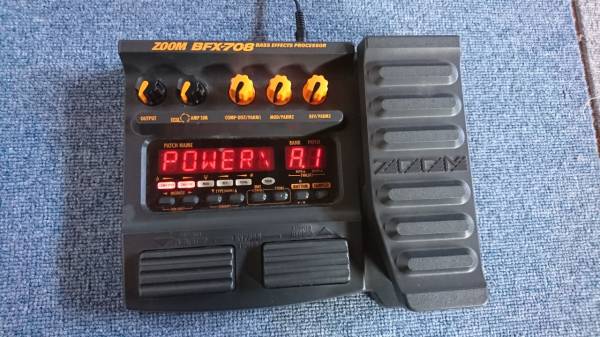ZOOM BFX-708　中古_1