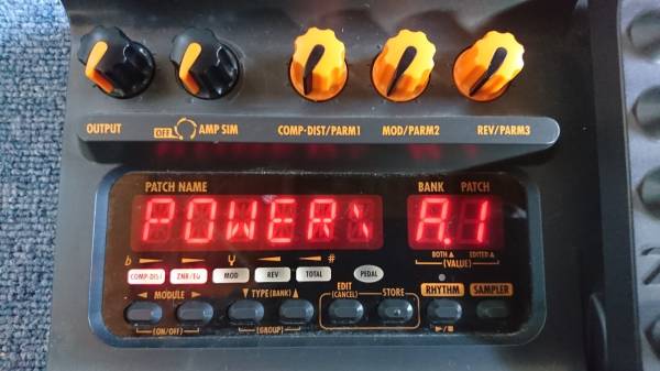 ZOOM BFX-708　中古_2