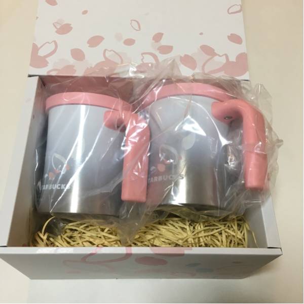 スターバックス さくら 第2弾 ステンレスマグ ホワイトグラデーション オンラインストア限定デザイン 2017 スタバ