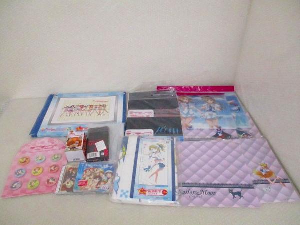 まとめ売り ラブライブ！等 一番くじ他 A賞 複製原画，C賞 絢瀬絵里バスタオル，缶バッジ，CD 他