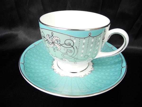未使用】WEDGWOOD ウェッジウッド プシュケ ペア カップ＆ソーサー 箱 