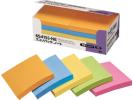 【大量可能】 ポスト・イット 強粘着 90枚×10冊 75×75mm ネオンカラー5色 6541SS-NE (新品)_1