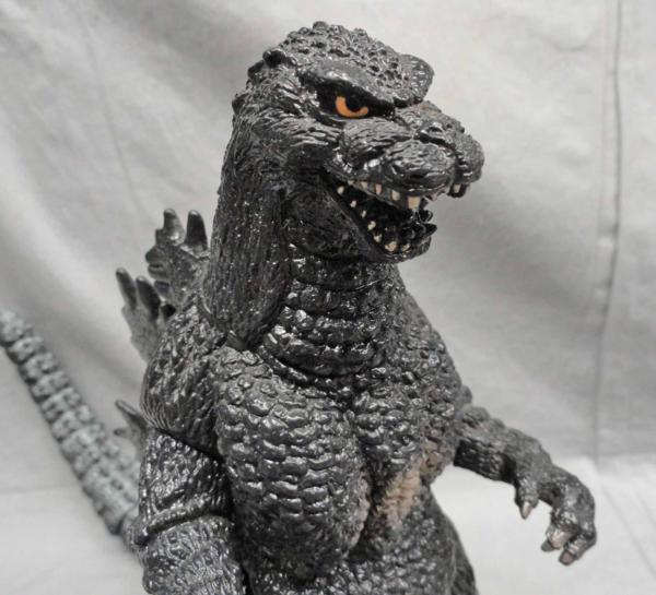 東宝怪獣ソフビ ゴジラ 1992 口開 ムービーモンスター バトゴジ バトラ