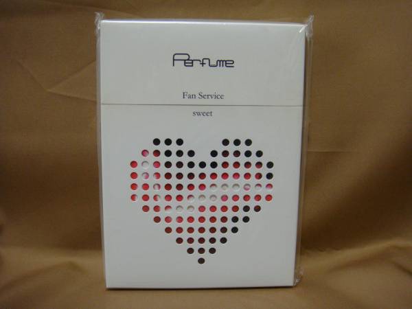 Perfume Fan Service sweet 初回生産限定盤 CD+DVD 化粧BOX入り 【公式