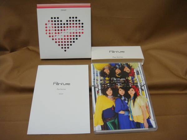 Perfume Fan Service sweet 初回生産限定盤 CD+DVD 化粧BOX入り 【公式