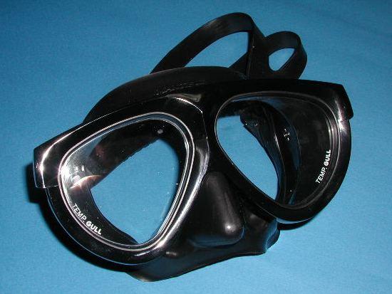 【送料込】Gullマンティス５ラバー・ブラック★新品曇り止め付_1