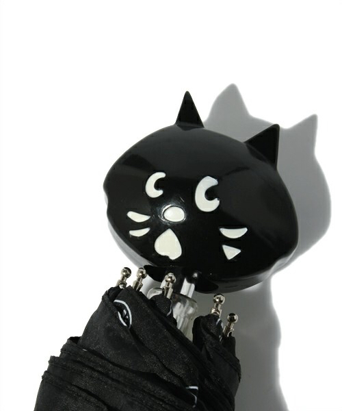 希少　新品　未開封　にゃー Ne-net 猫デザイン 折りたたみ傘 新品 Ne-net ネネット にゃー 折りたたみ傘 猫(ネネット)｜売買された