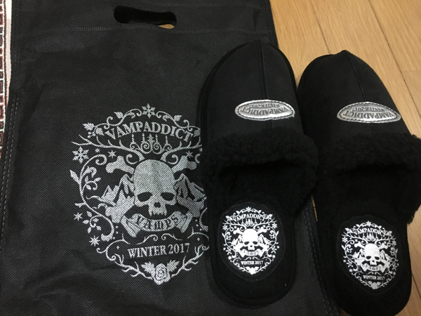 VAMPS 苗場 参加特典 ルームシューズ