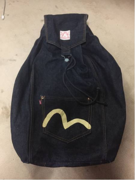 EVISU デニム エヴィス エビス ジーンズ トートバッグ 大容量 希少 