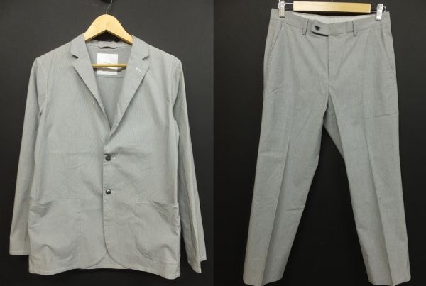 ユナイテッドアローズ グリーンレーベル ストライプ セットアップ スーツ 0316 ag 004372