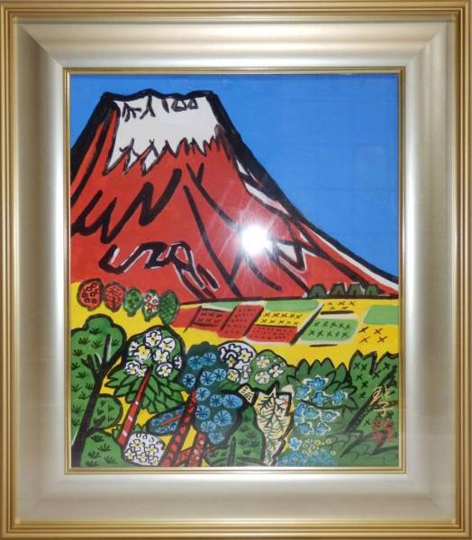 真作谷文晁⁄竹之図⁄横物⁄墨竹図⁄掛軸⁄名家伝来⁄AA-73 [真作・古画]◇谷