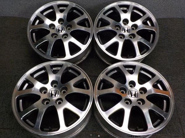 Ｂ１７６●ホンダ　オデッセイ純正●16インチ4本●6.5J PCD114.3 OFF+55●
