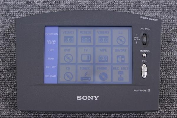 【希少・動作良好】SONY RM-TP501E リモコン TA-E9000ES用 SONY TA-E9000ES用 液晶リモコン RM-TP501E Sony TA-E9000ES SONY high
