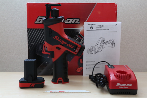 スナップオン 】 新品 14.4V 充電式 電動コードレス レシプロソー 