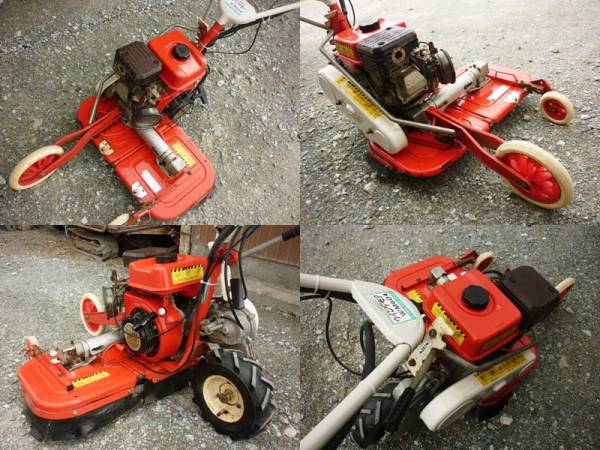 自走式草刈機 ウイングモア WM604 平地/畦刈り 二面刈り♪ ウイング