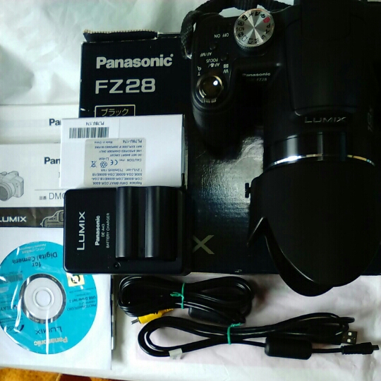 Panasonic FZ28(ブラツク)(動作確認済み)超美品 Panasonic LUMIX DMC