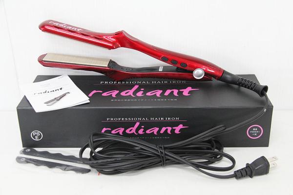 △B next ラディアント シルクプロアイロン 28mm 赤 美品