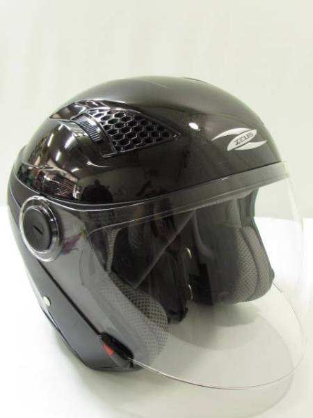 A-10 【NANKAI 南海】ZEUS ゼウス NAZ-211 CRONUS クロノス ジェットヘルメット パールブラック