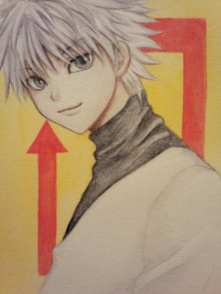 Hunter Hunter キルア 手描きイラスト 手描きイラスト 売買されたオークション情報 Yahooの商品情報をアーカイブ公開 オークファン Aucfan Com