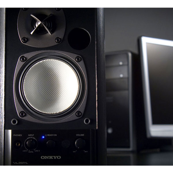新品】ONKYO WAVIO パワードスピーカーシステム GX-500HD [ブラック
