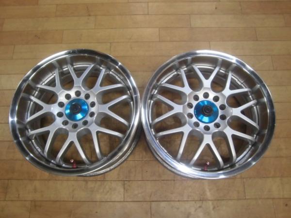 深リム レーシングスパルコ ホイール 2本 5H-114.3 16インチ 7J+36  