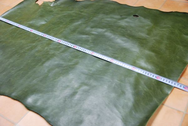 ◆ラウル◆馬革プルアップ/アンチックモスグリーン大判86ds!5705