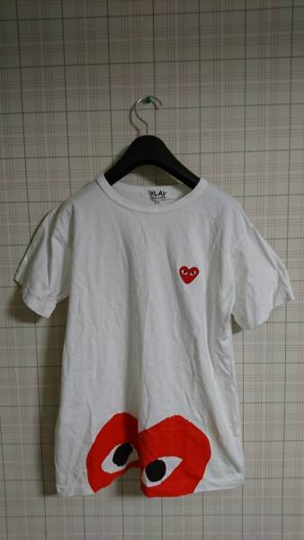 コムデギャルソン PLAY Tシャツ サイズＬ