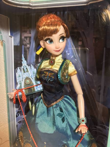 新品 世界5000体限定！！ディズニーアナ雪『アナ リミテッドドール