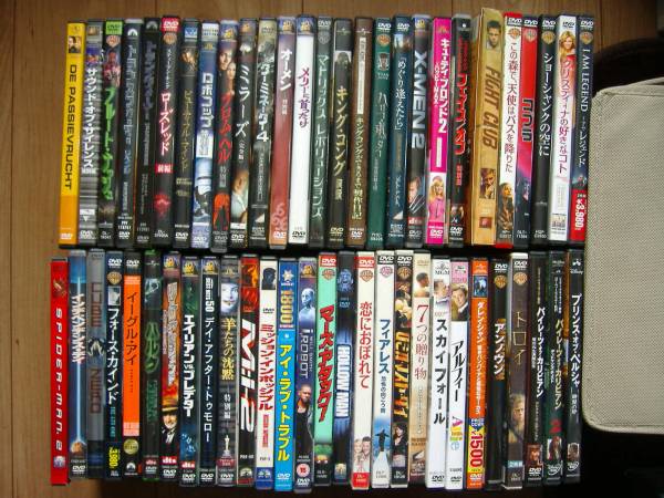 洋画DVD50枚セット ヒット作多数 レンタル落ちなし DVD レンタル落ち