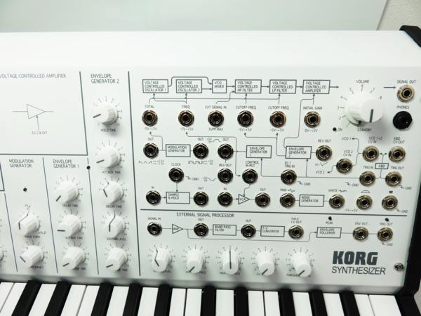 KORG MS-20 mini-WM ホワイト・モノトーン SQ－1 付 限定品 m_z