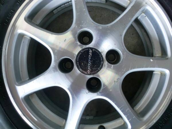 ホンダ純正アルミ 175/65R14 タイヤホイールセット