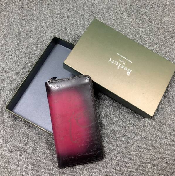 Berluti ヴェネチアレザー ベルルッティ カリグラフィ 長財布 アン 