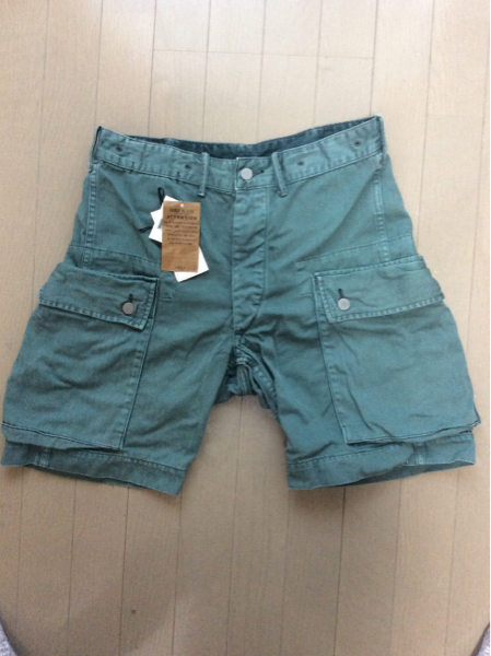 超美品1回のみ着用完売RRLダブルアールエル カーゴショートパンツ30ヘリンボーン織13スターボタン ポロラフルローレン POLO RALPH LAUREN