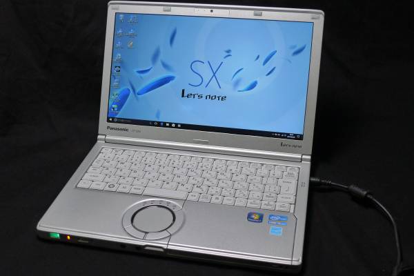 希少美品】Panasonic Let's Note CF-AX2☆東芝製新品256GB-mSATA-SSD