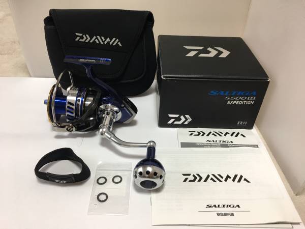 ダイワ　14　ソルティガ　5500H　エクスぺディション　中古品