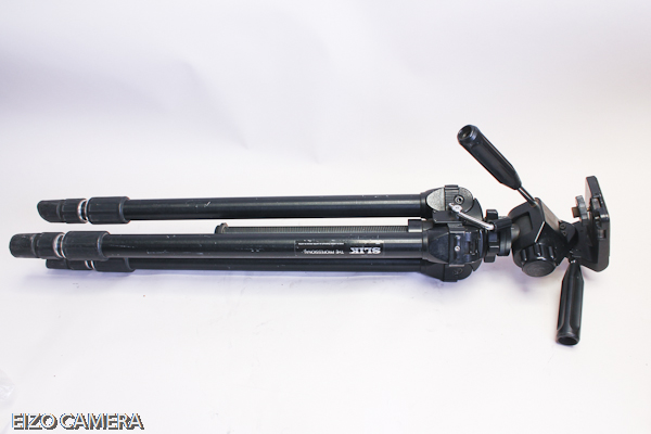 中古。SLIK スリック　The Professional ザ・プロフェッショナル　大型三脚