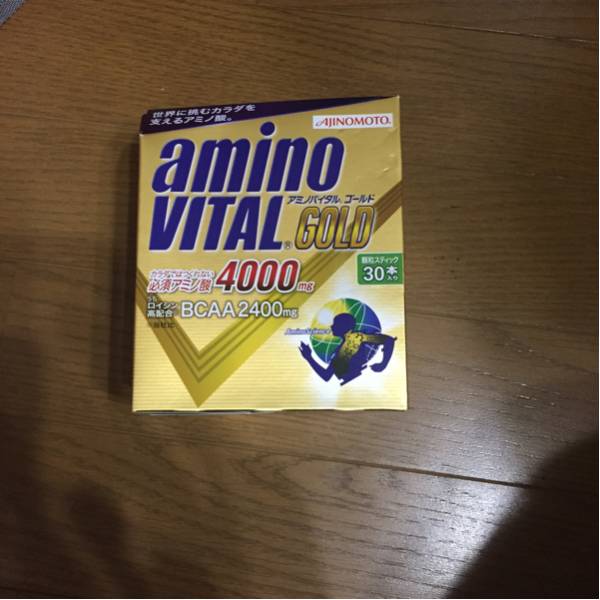 １円スタート！AJINOMOTO「アミノバイタル」GOLD 30本入 4箱
