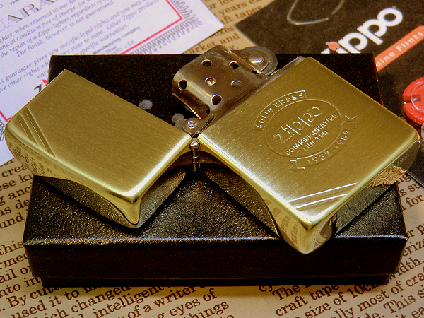 ZIPPO SOLID BRASS COMMEMORATIVE Zippo 1932-1982 0 真鍮 ソリッド