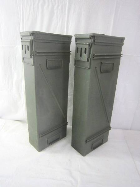 ミリタリー ボックス 軍放出品 米軍放出品】アンモボックス アンモ缶 弾薬箱G 2個 ミリタリー ☆DD25L