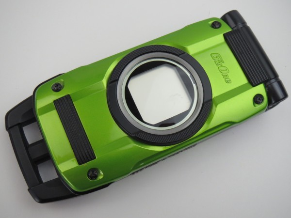 送料0円 G'Z ONE TYPE-X CAY01MGA GREEN カシオ au グリーン 緑 白ロム ガラケー 即決 管理小96