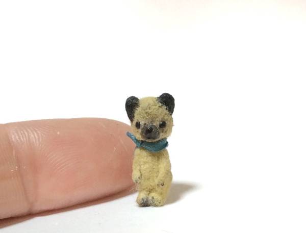 1.9cm ミニチュア テディベア クマのぬいぐるみ 【かんたん決済非対応】