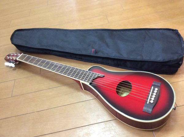 売り切り！トラベルギター ミニギター TINY BOY TINYBOY TT-40 TR 準美品 ワンオーナー！1円スタート