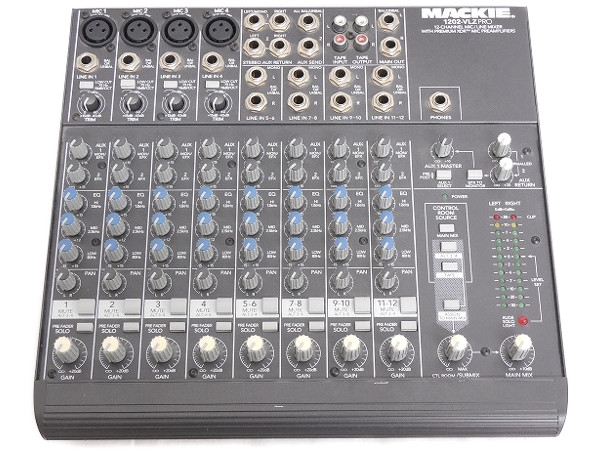MACKIE 12CHミキサー 1202-VLZ PRO T2390516