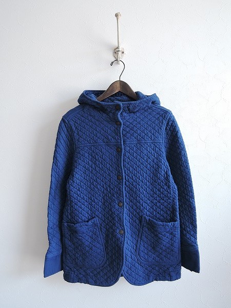 アーメン ARMEN *フード付きキルティングジャケット *コットン混コートキルトジャーナルLUXEレディースナチュリラリンネル0417